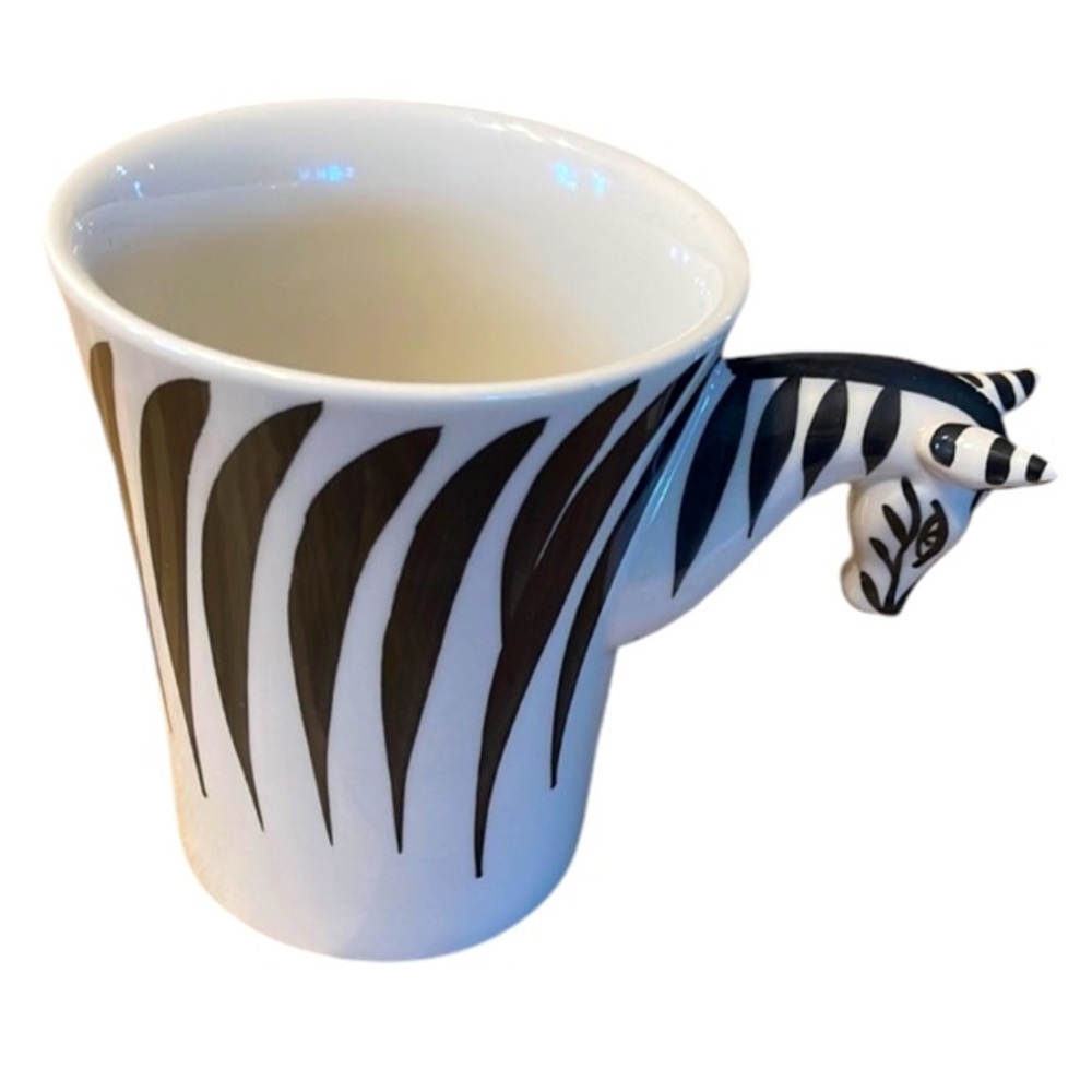 PIER 1 IMPORTS ⭐️ zebra  mug